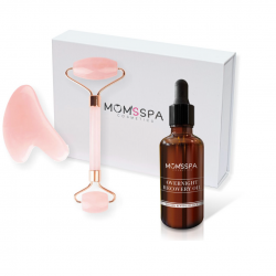 Kamienie GUA SHA + olejek Recovery Oil